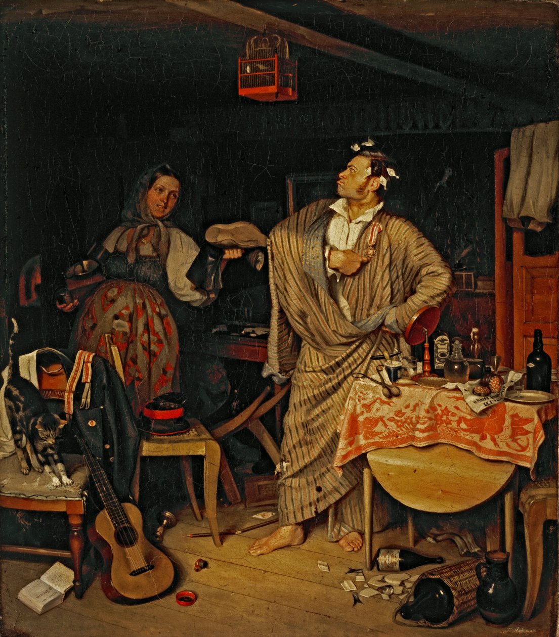 Čerstvý kavalír od Pavel Andreevich Fedotov