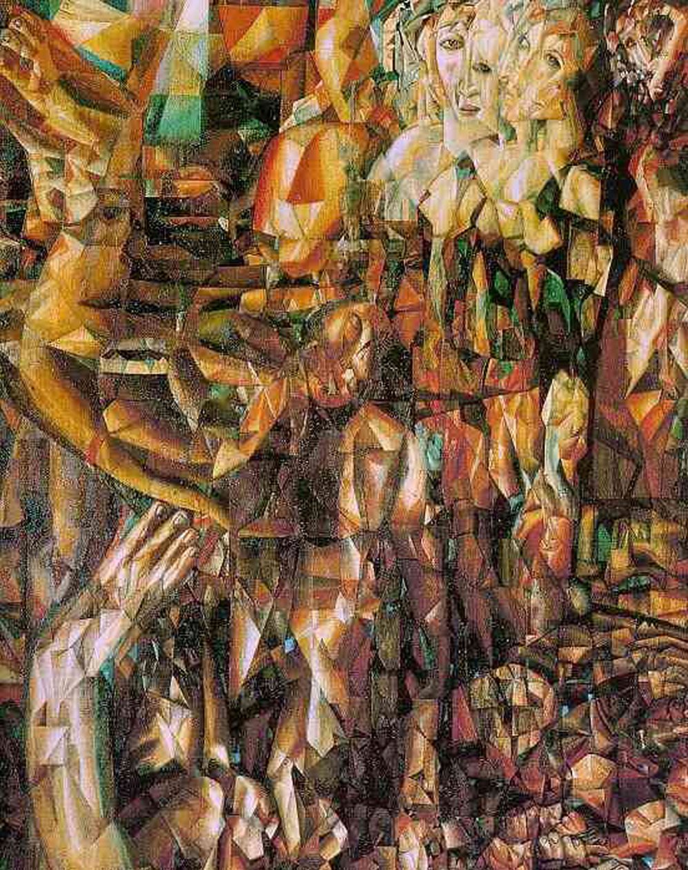 Pár, 1912 od Pawel Nikolajewitsch Filonow