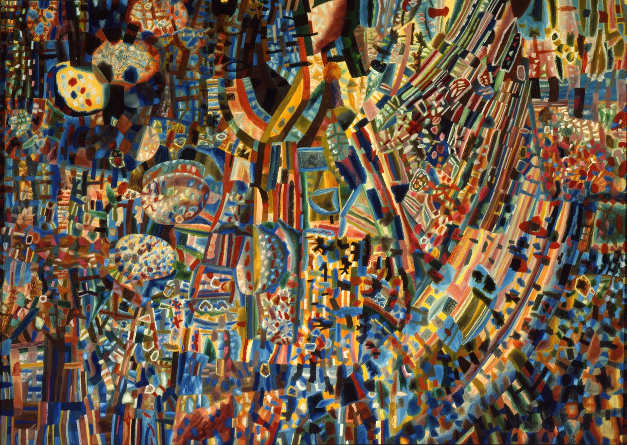 Kompozice, 1930 od Pavel Nikolayevich Filonov