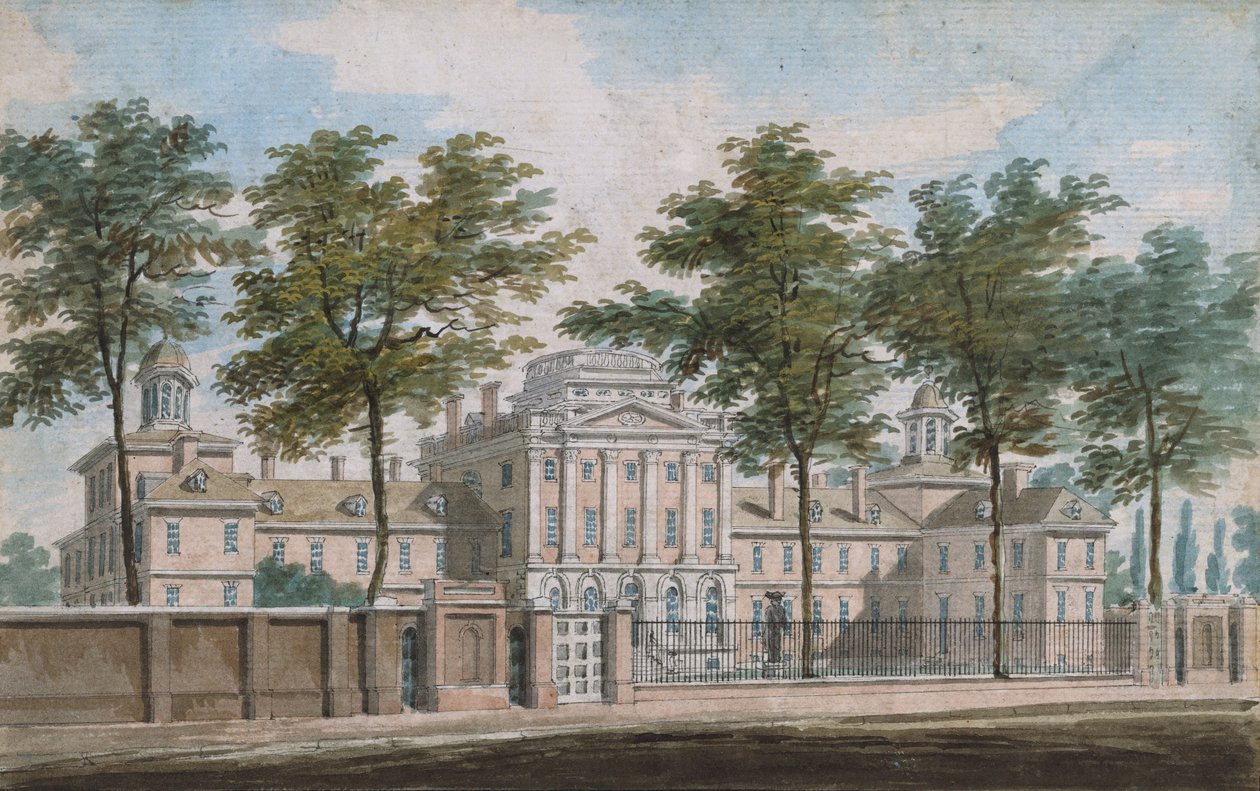 Pennsylvania Hospital, Philadelphia, 1811-ca. 1813. od Pavel Petrovic Svin