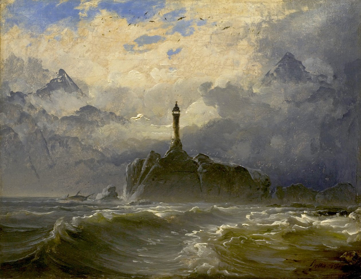 Přímořská krajina, 1849 od Peder Balke