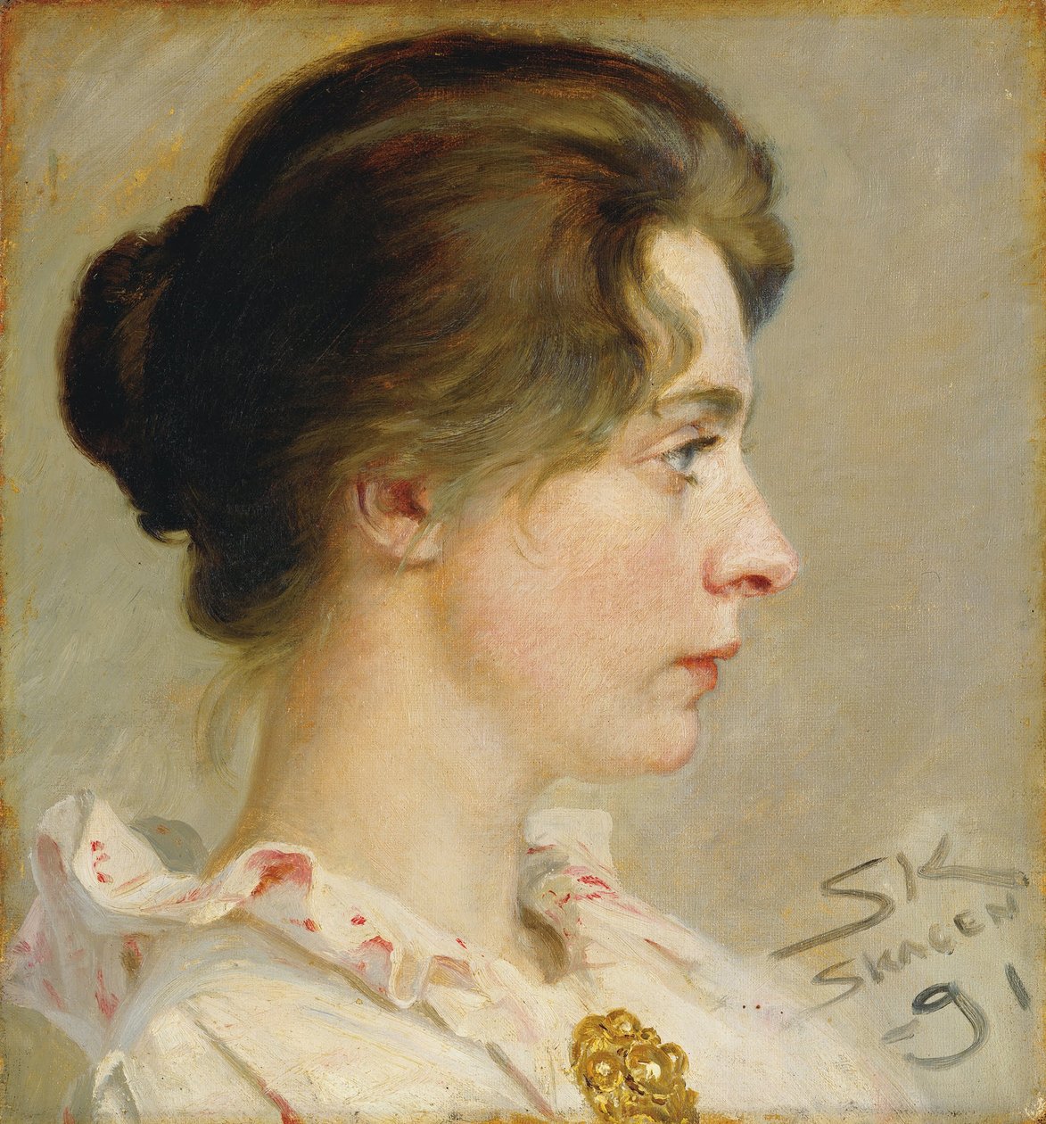 Marie Krøyerová od Peder Severin Krøyer