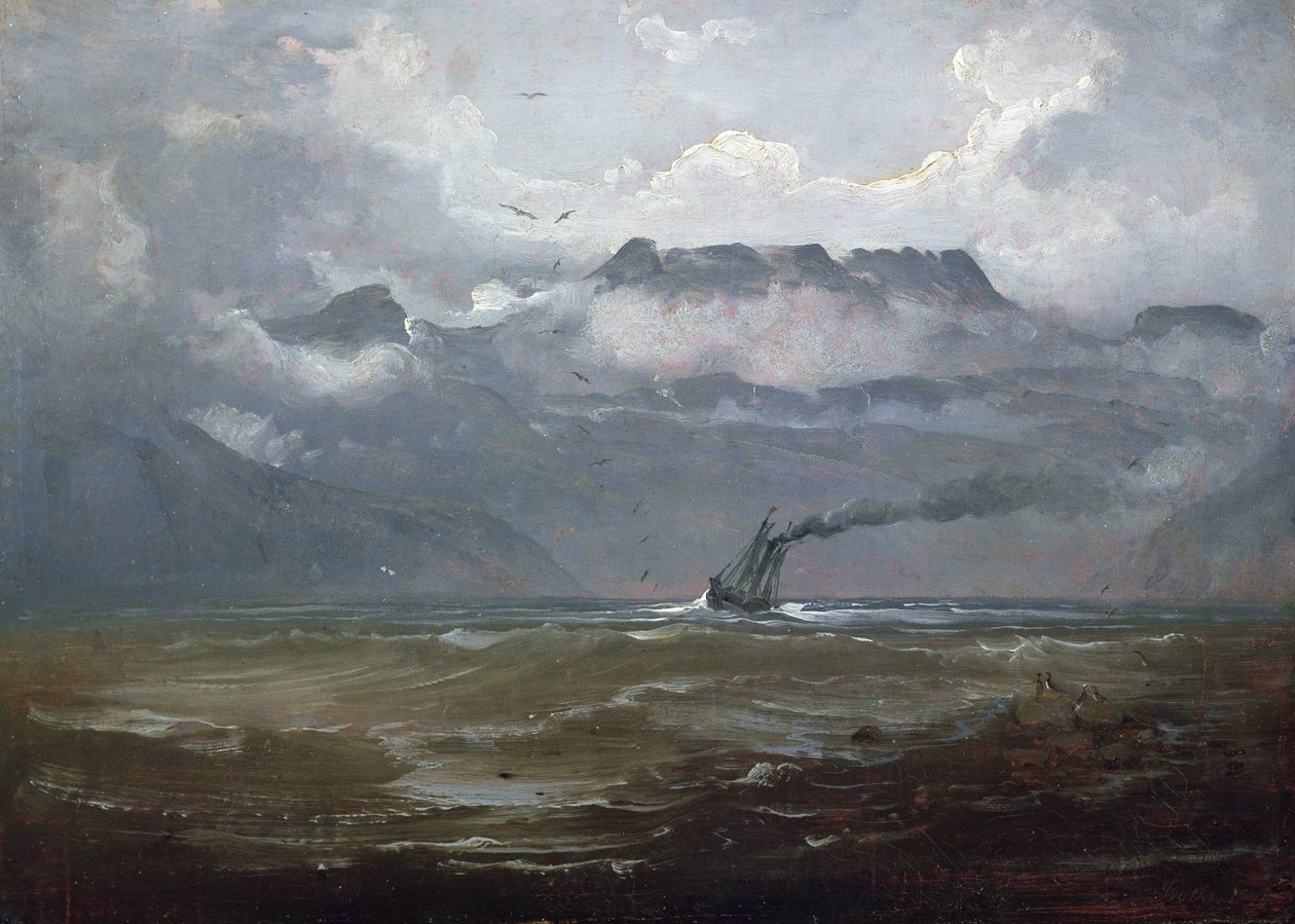 Čerstvý vánek v Bind Valley od Peder Balke