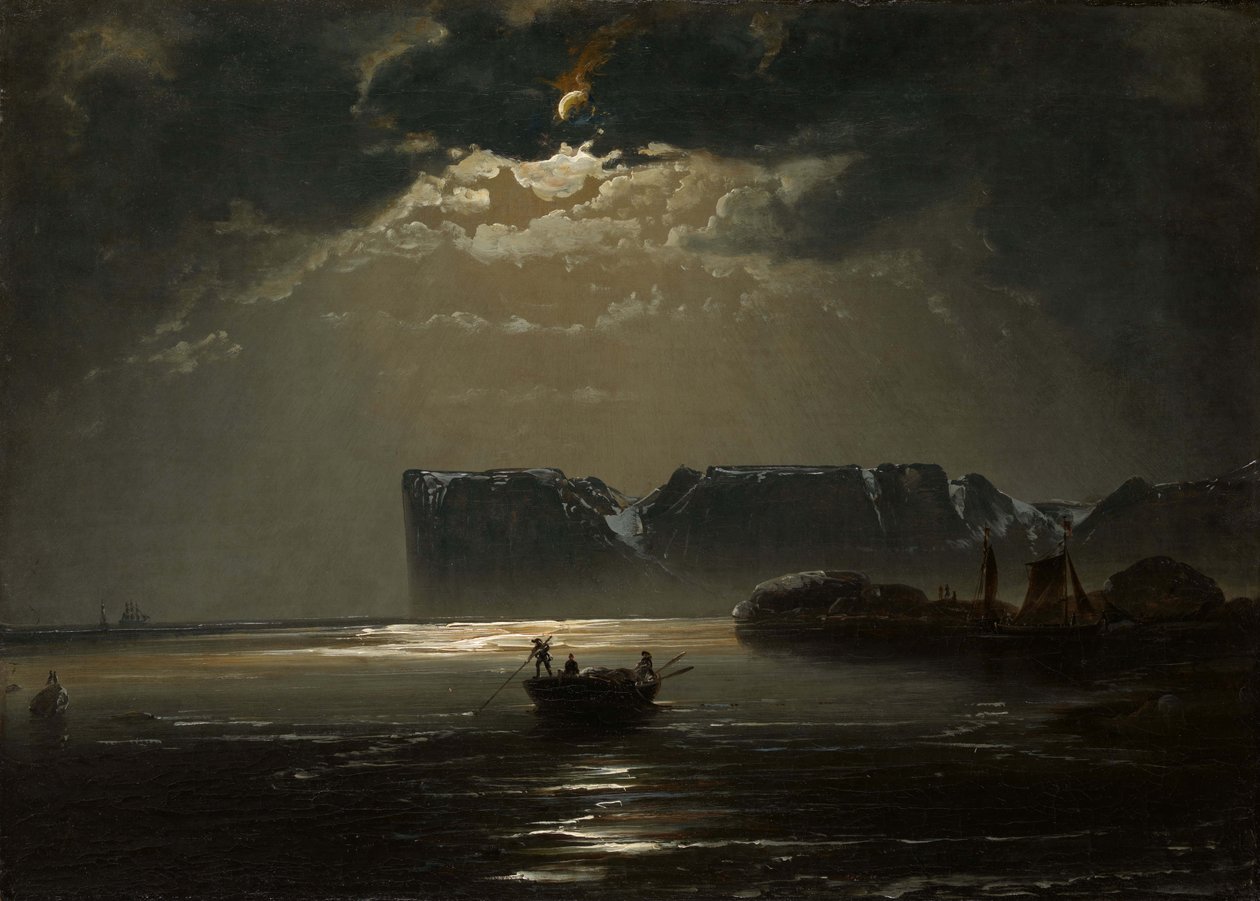 The North Cape by Moonlight, 1848. od Peder Balke