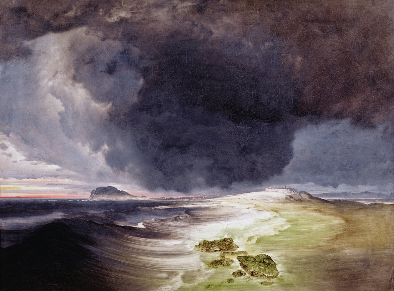 Pevnost Vardohus (olej na plátně) od Peder Balke