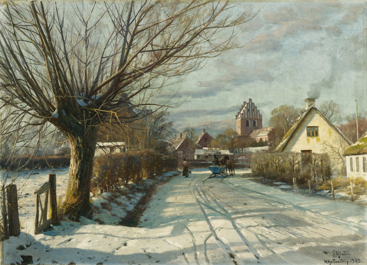 Dnes kostel Taastrup, mimo Kodaň od Peder Monsted