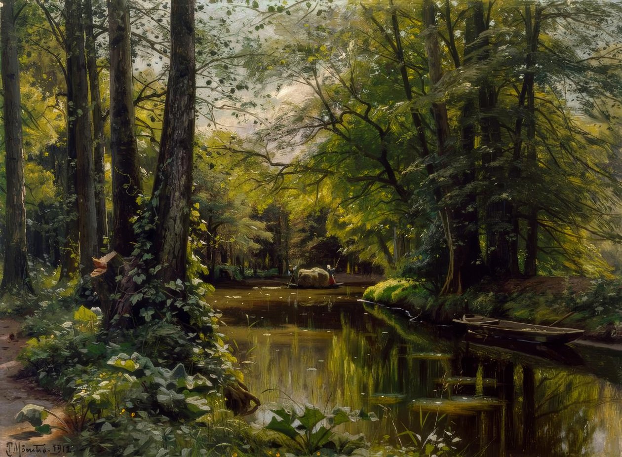 Léto ve Spreewaldu od Peder Monsted
