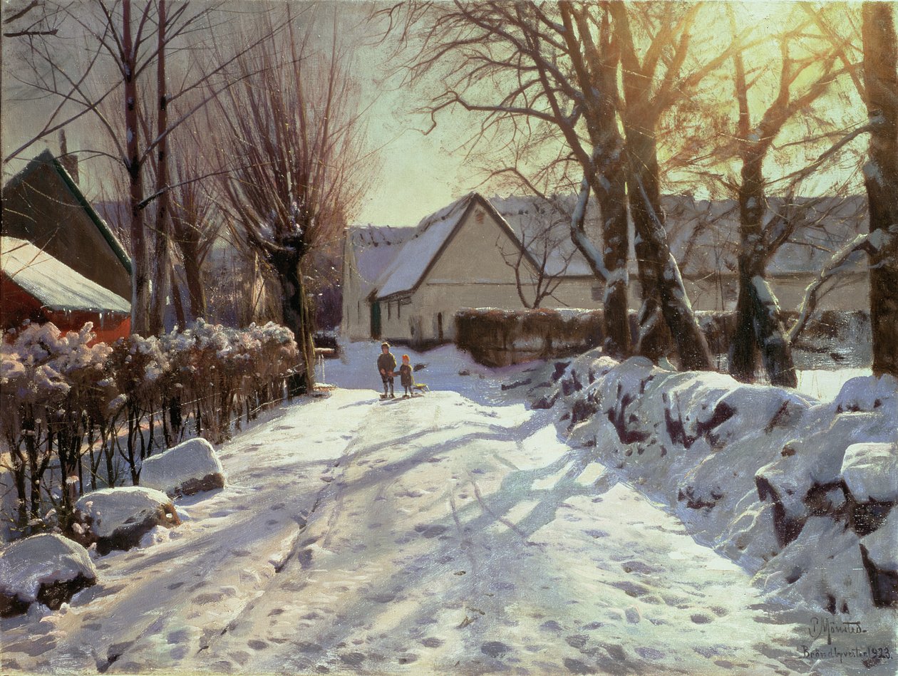 Cesta domů, 1923 od Peder Monsted
