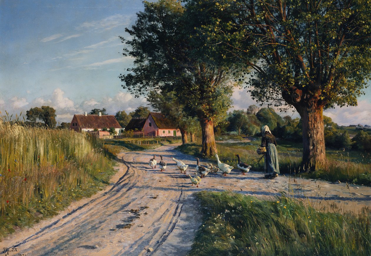 Cesta domů od Peder Monsted