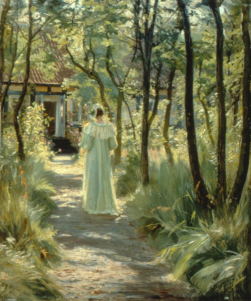 Marie v zahradě od Peder Severin Krøyer