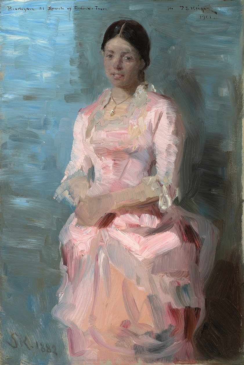 Portrét Frederikke Tuxen, 1882 od Peder Severin Krøyer