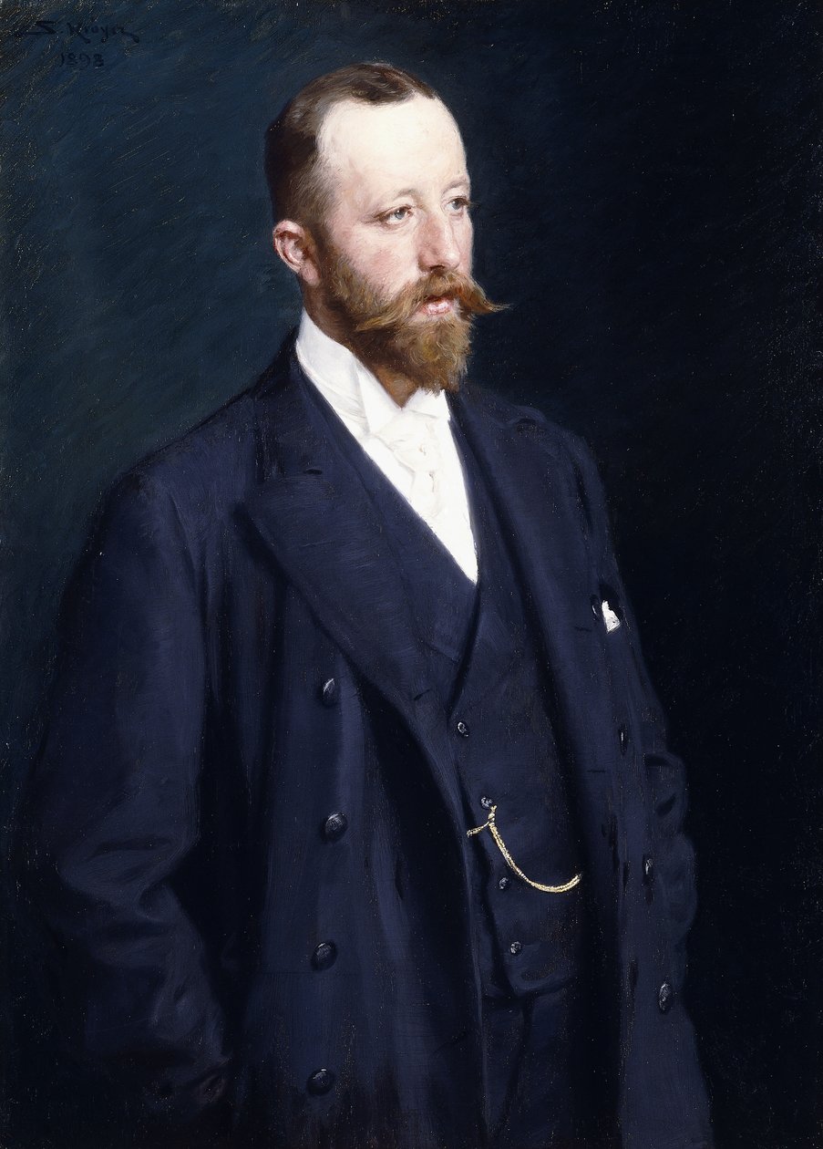 Portrét gentlemana, 1898 od Peder Severin Krøyer