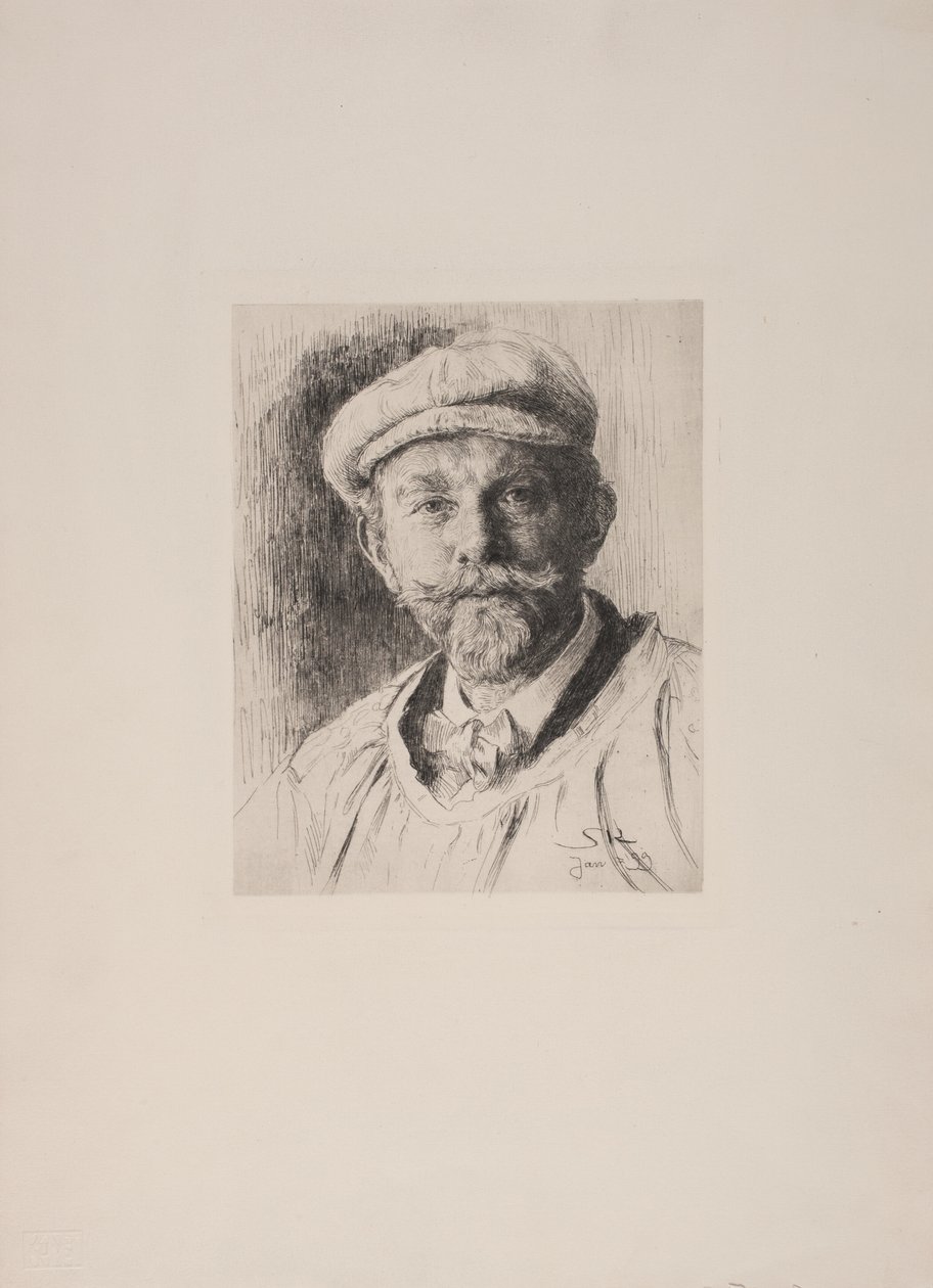 Dánština: Autoportrét od Peder Severin Krøyer
