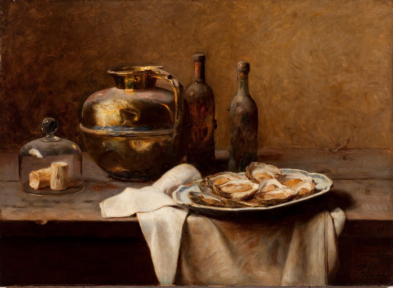 Ústřice a měď od Pedro Alexandrino Borges