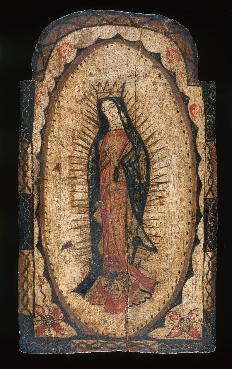 Panna Maria Guadalupská od Pedro Antonio Frésquis