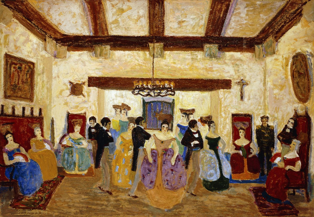 Koloniální setkání; Reunion Colonial od Pedro Figari