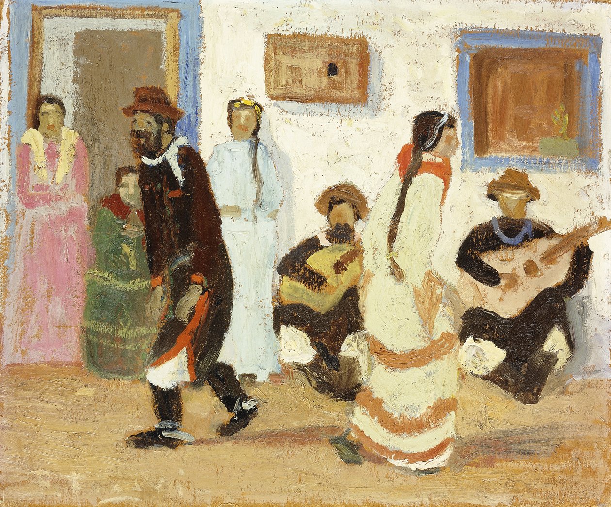 Kreolský tanec; Kreolský tanec od Pedro Figari