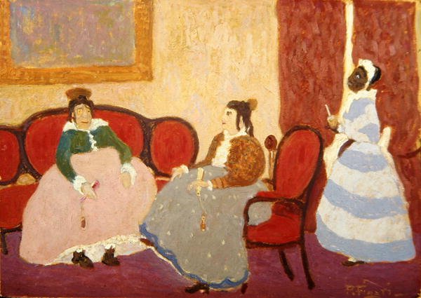 Los Mirinaques, kolem roku 1925 (olej na palubě) od Pedro Figari