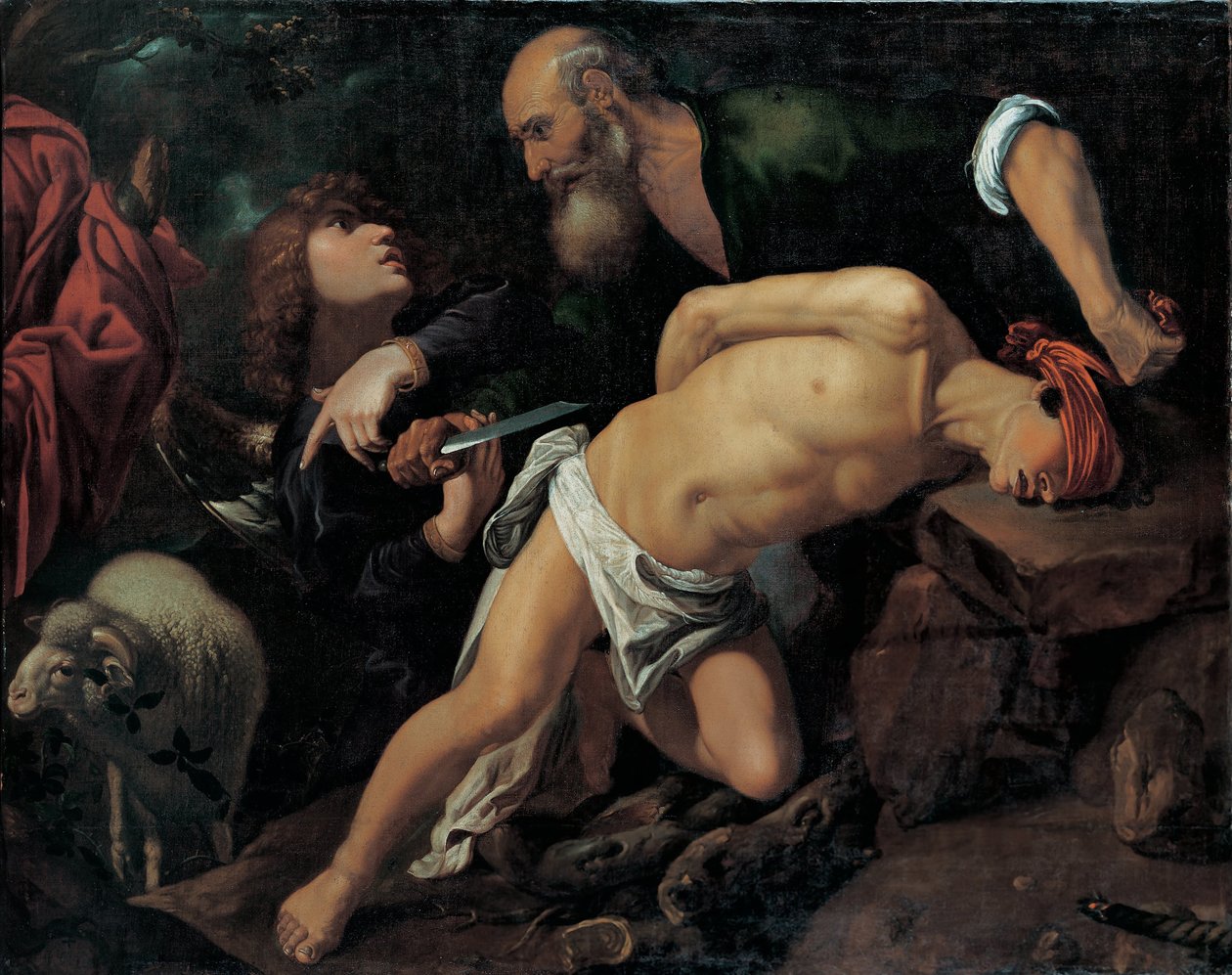 Obětování Izáka, c. 1615 od Pedro Orrente