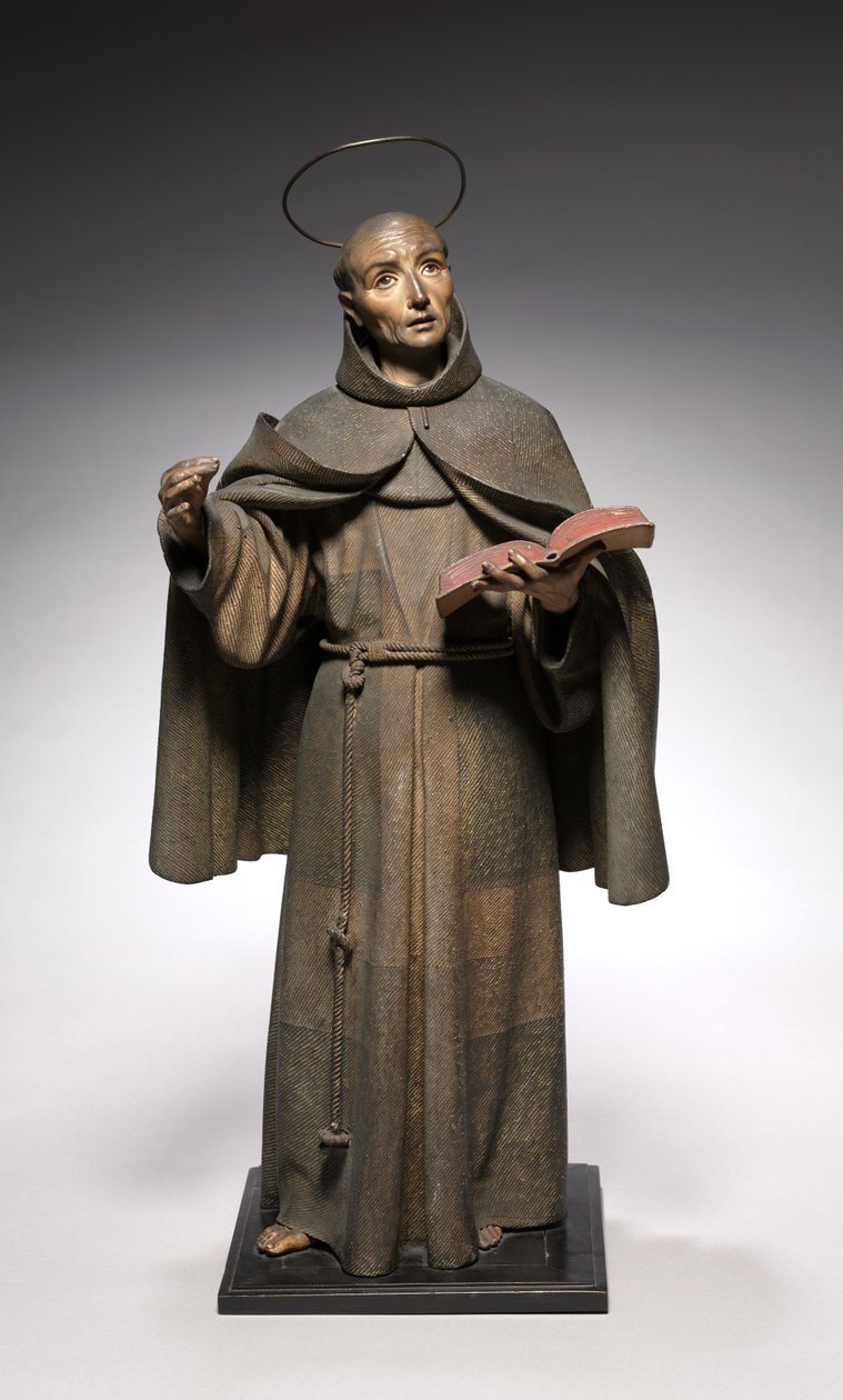Svatý Petr z Alcántary, kolem 1663-1670 od Pedro de Mena