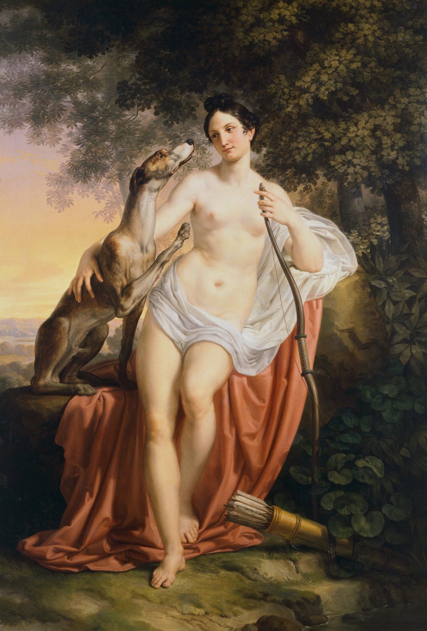 Diana lovkyně od Pelagio Palagi