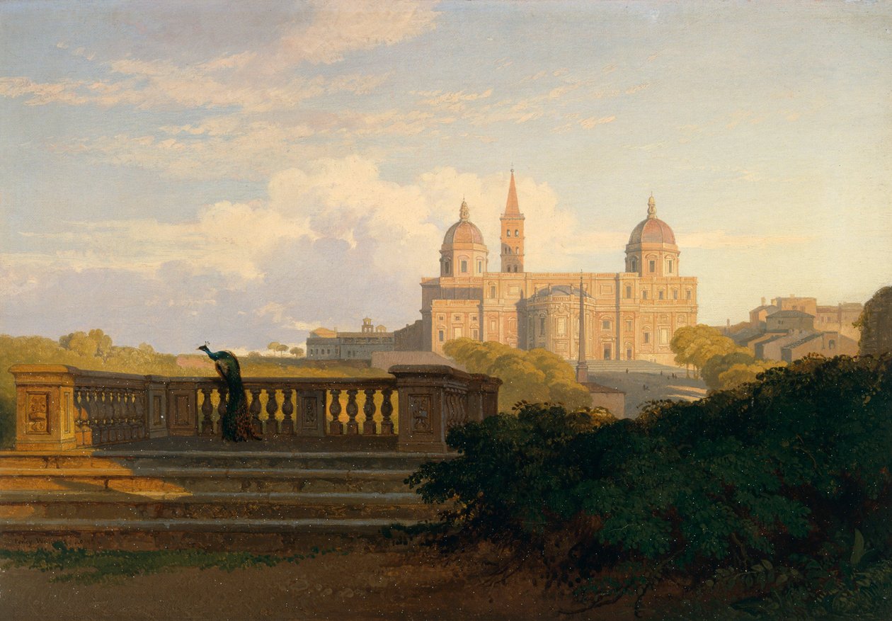 Santa Maria Maggiore, c1820-1880. od Penry Williams