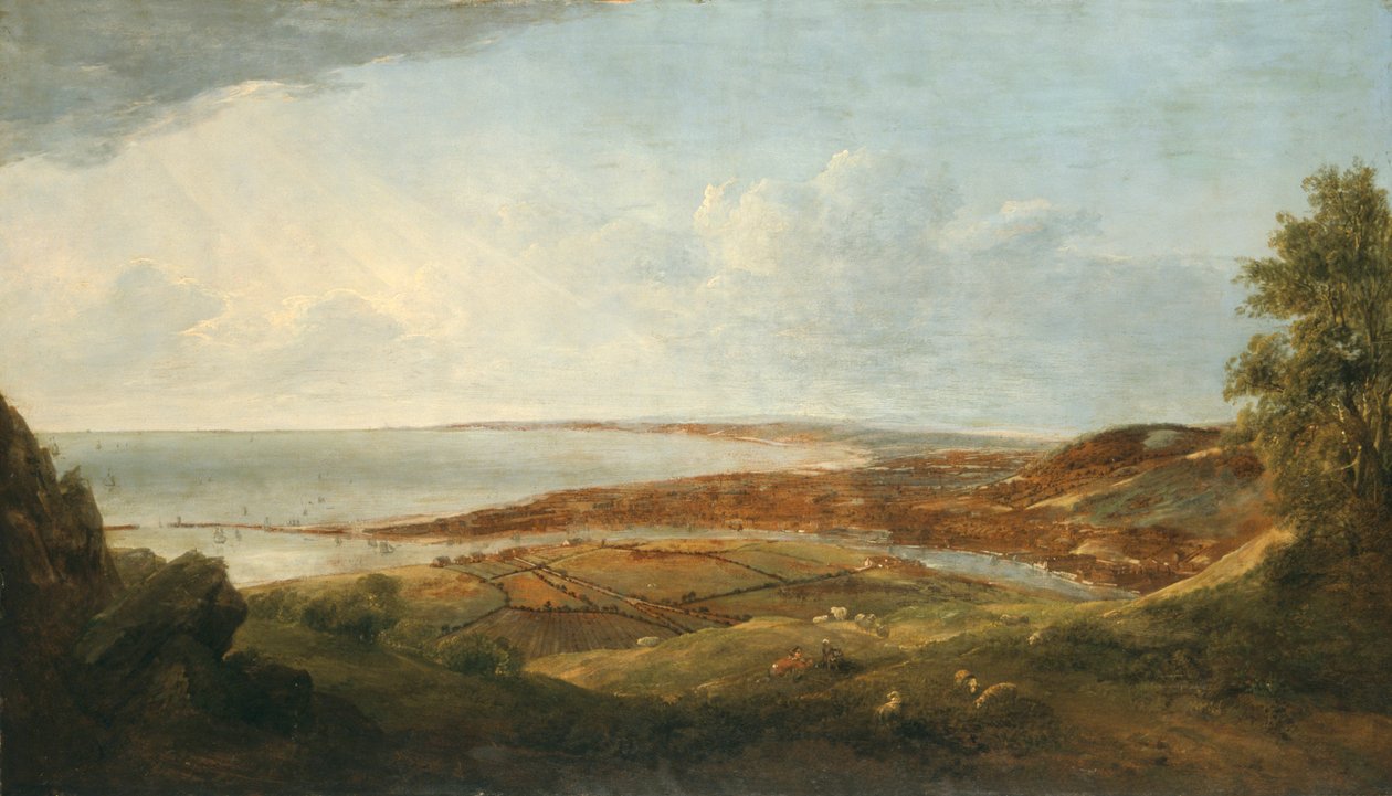 Swansea, c1830. od Penry Williams