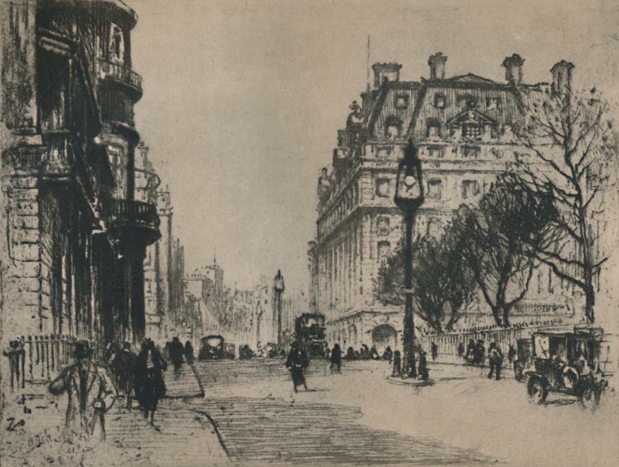Piccadilly, 1927. od Percy Robertson