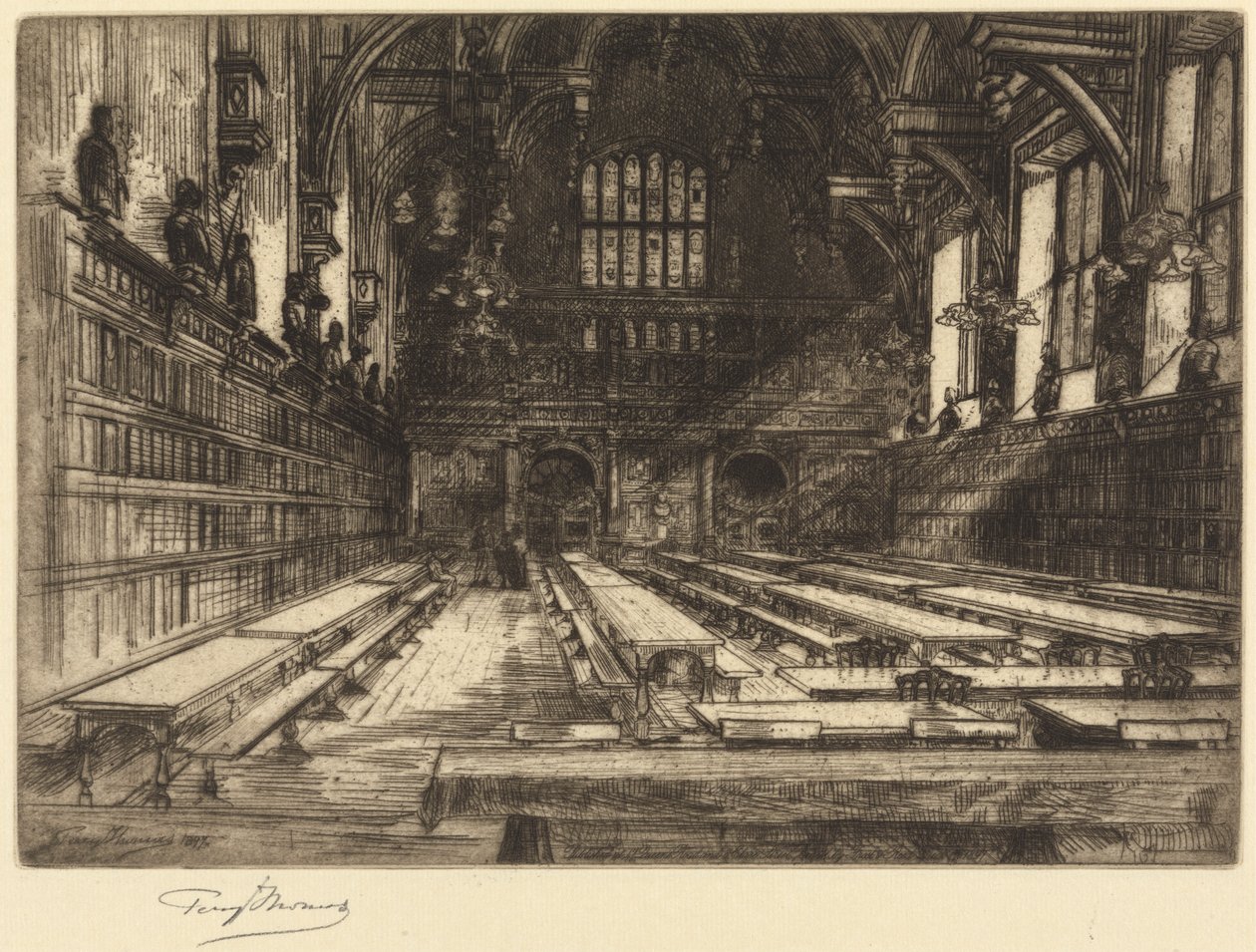 The Temple, Londýn od Percy Thomas