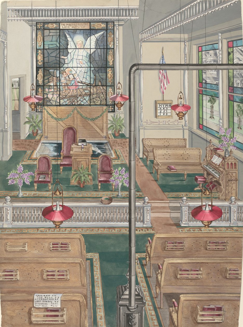 Baptistická církev, 1901, 19351942. od Perkins Harnly