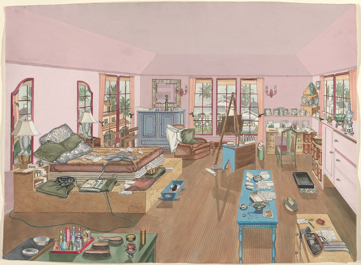 Ložnice, 1940 od Perkins Harnly