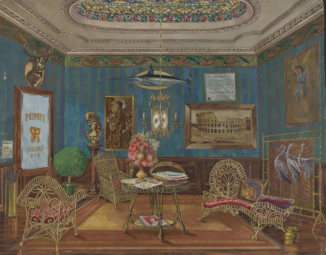 Čekárna zubaře, 19351942. od Perkins Harnly