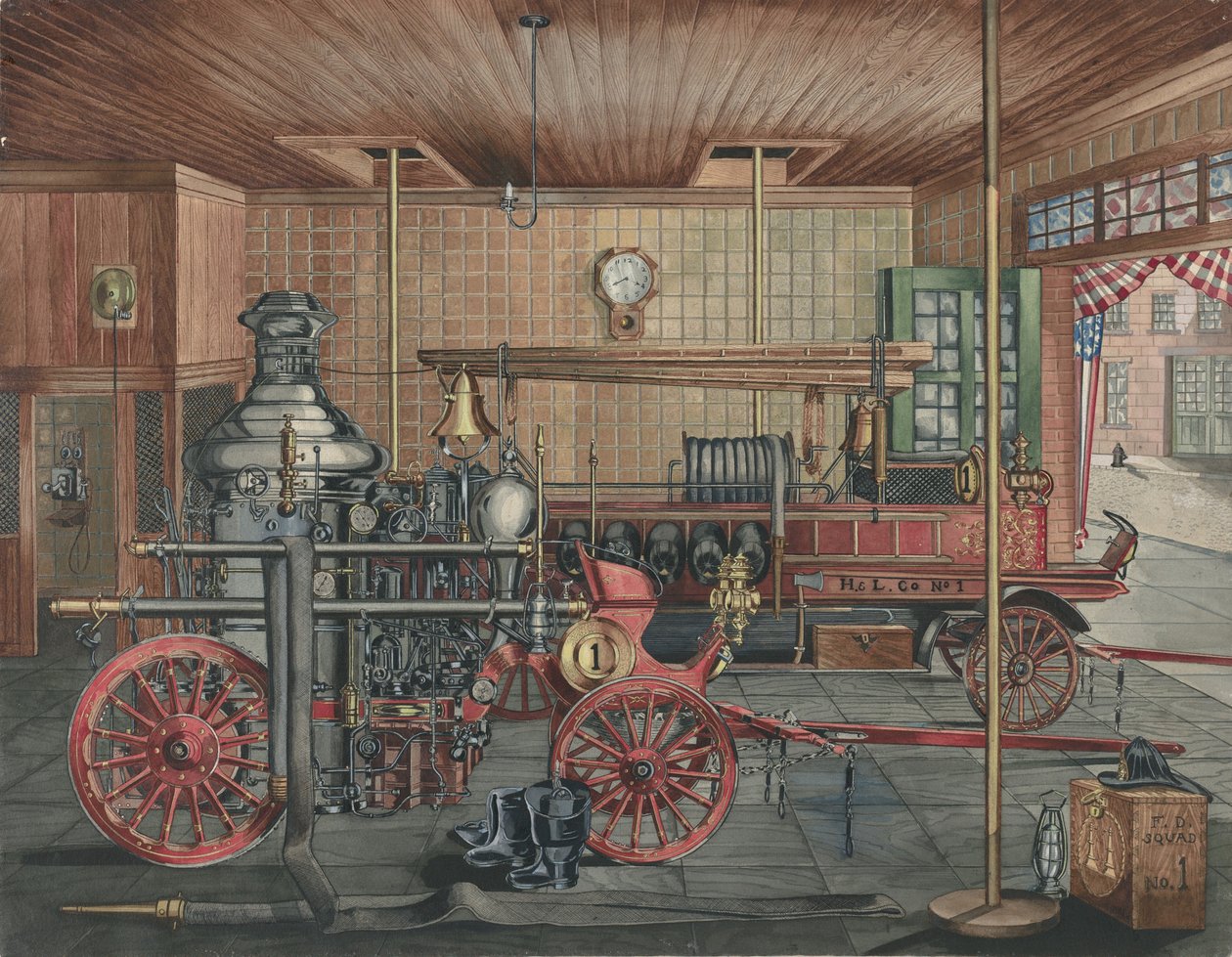 Požární stanice, 19351942. od Perkins Harnly