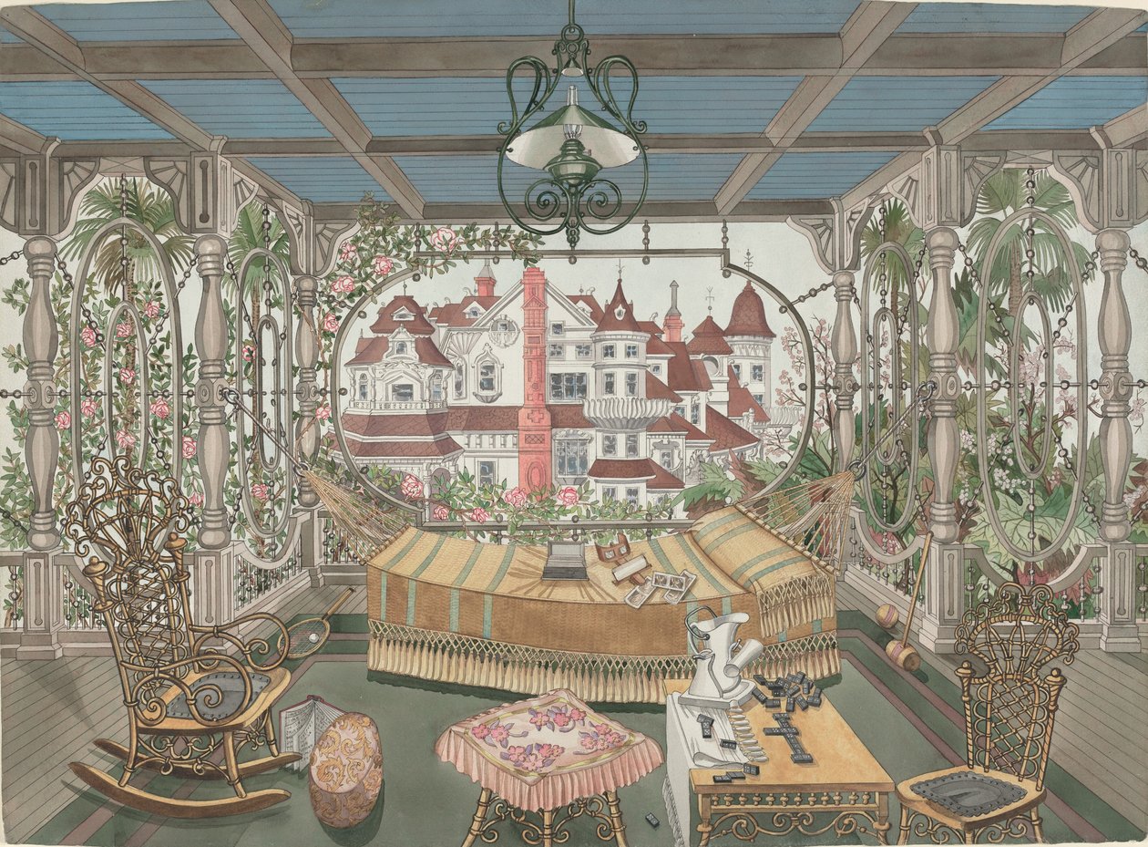 Veranda, 1885, 1935-1942. od Perkins Harnly