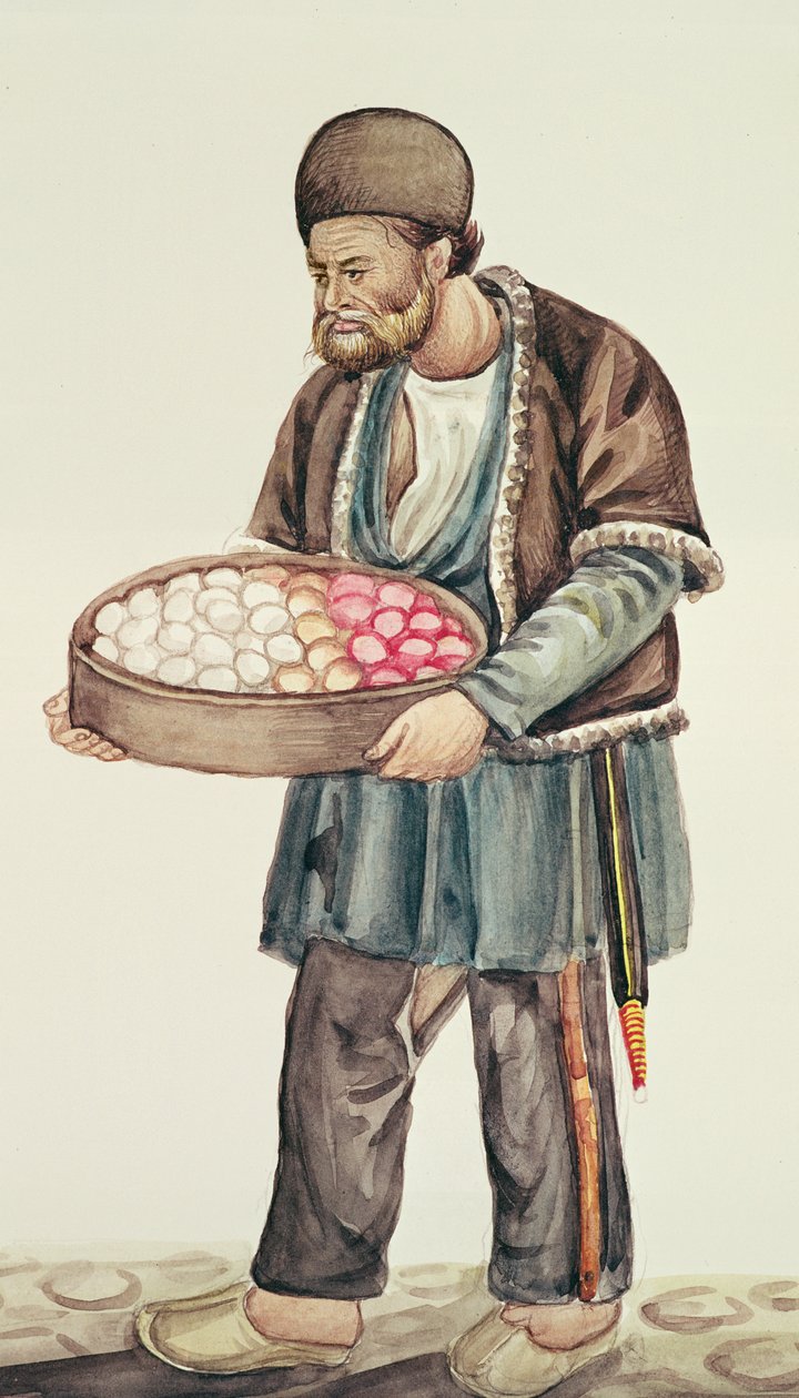 Prodavač vajec (wc na papíře) od Persian School