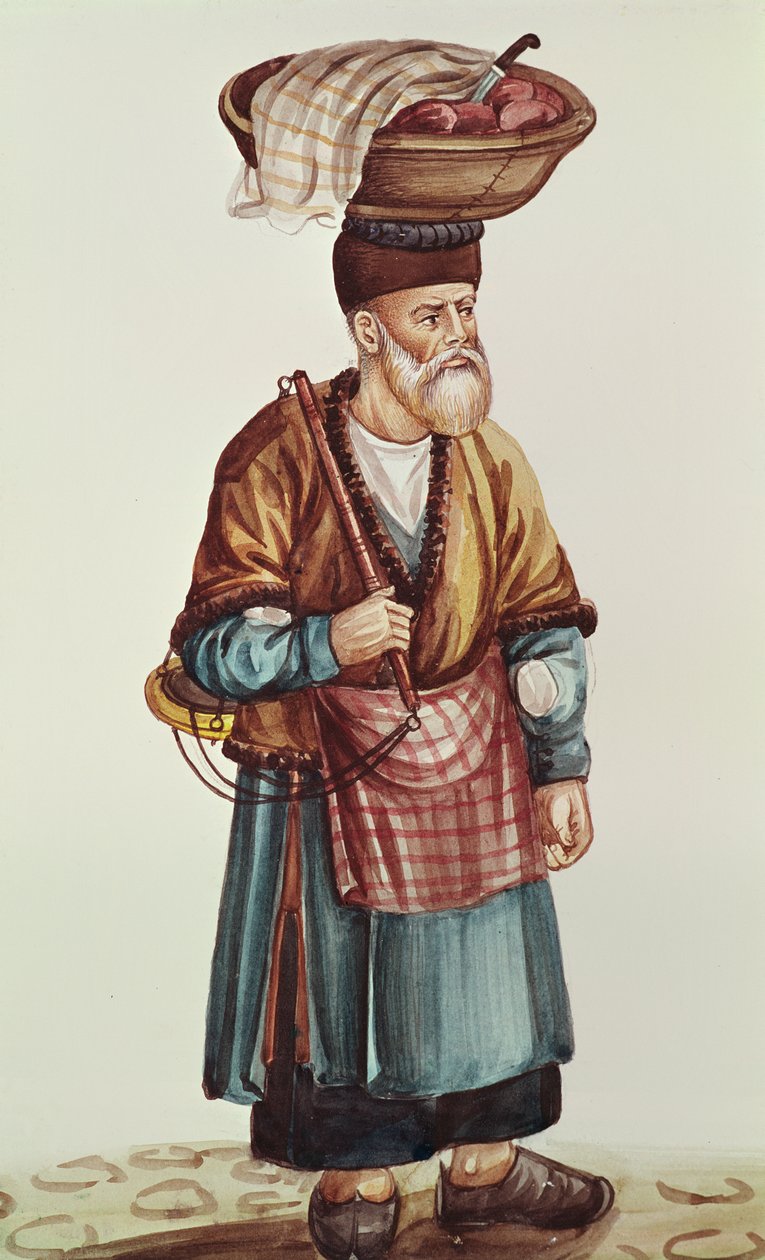 Pouliční prodavač (wc na papíře) od Persian School