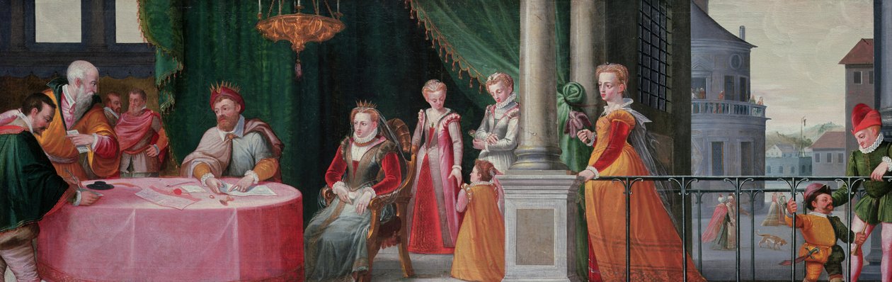 Příběh Ester od Peter 1548 1628 Candid