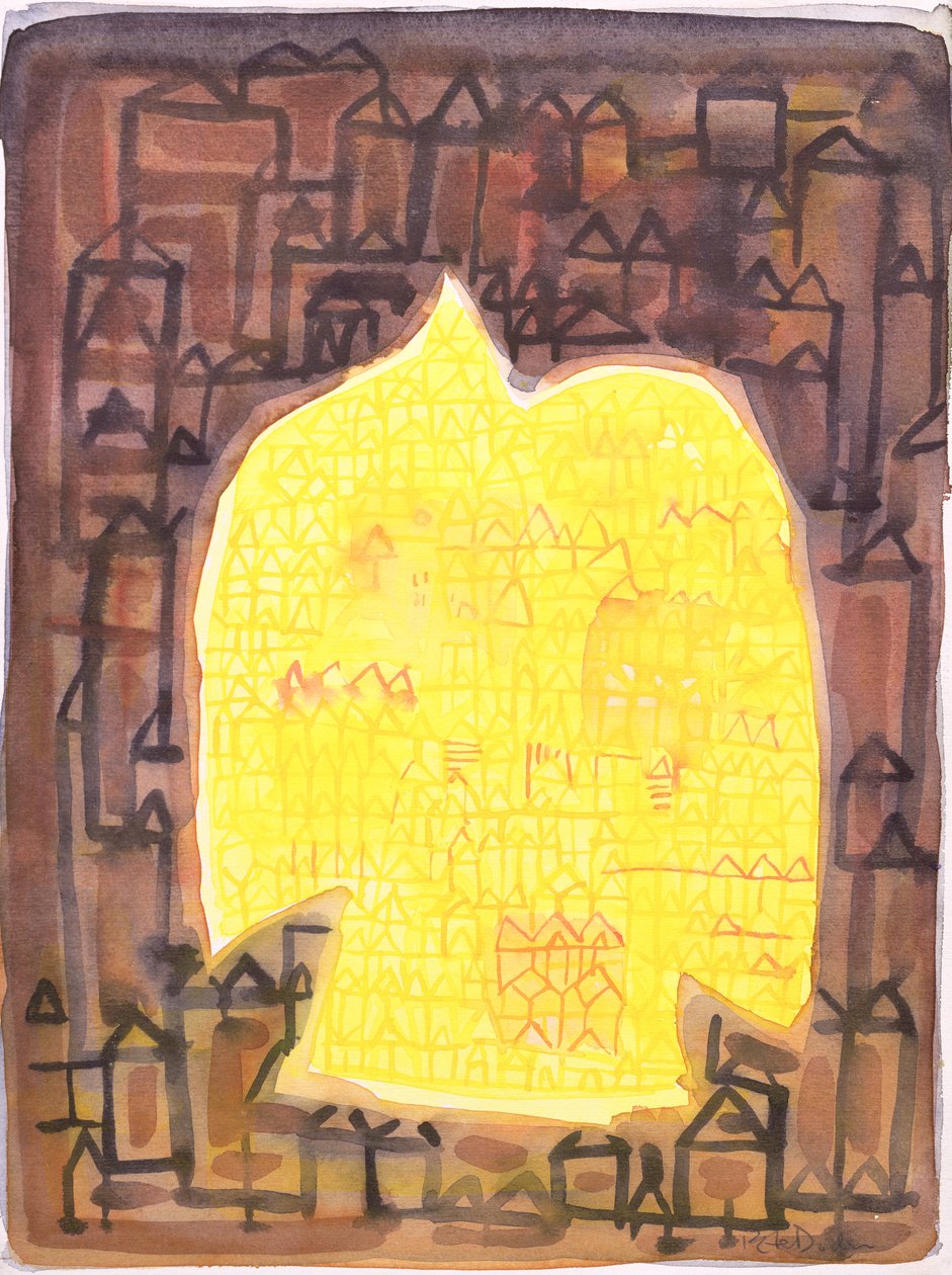 Návrat do města, 1990 (wc) od Peter Davidson