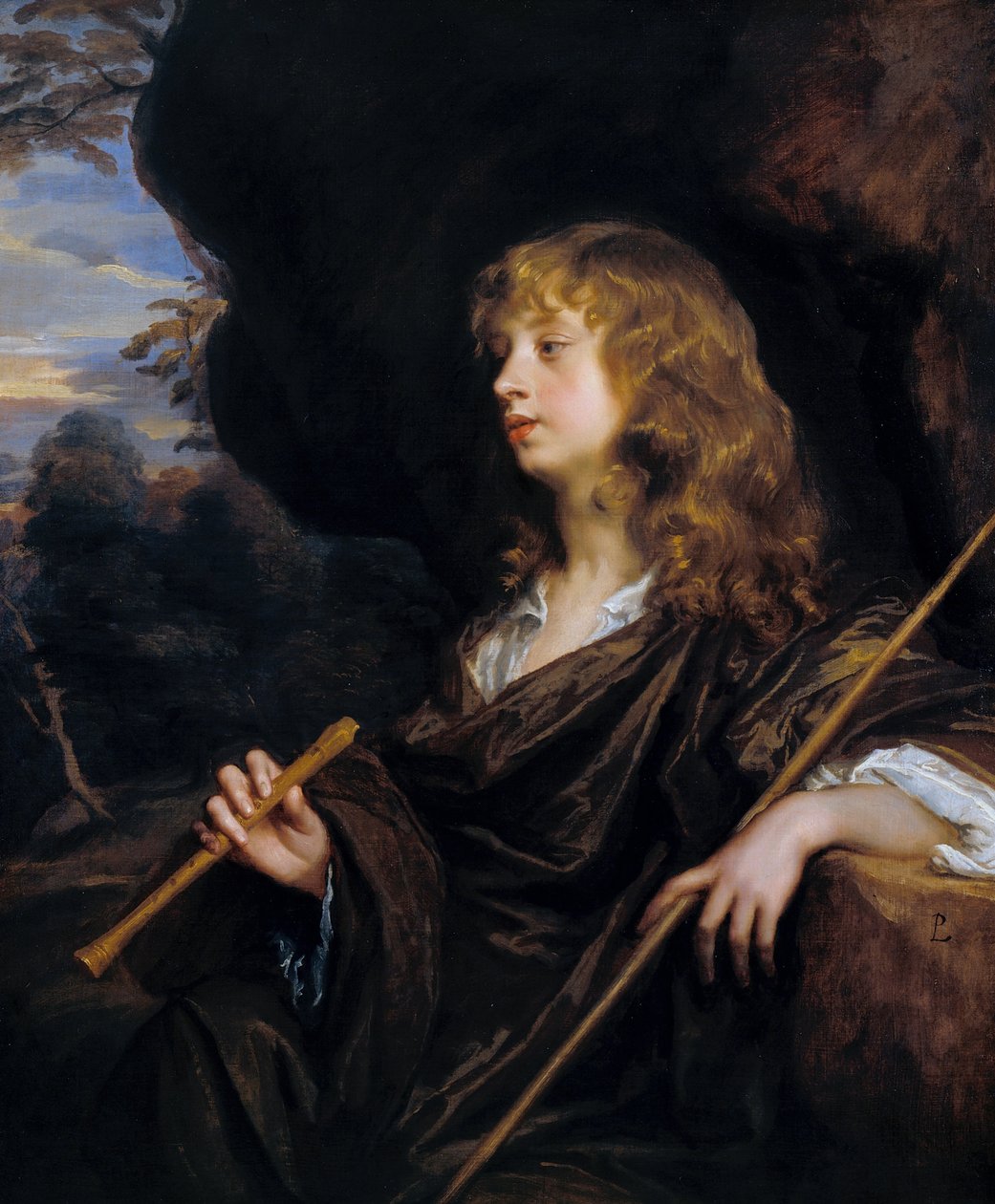 Chlapec jako pastýř od Peter Lely