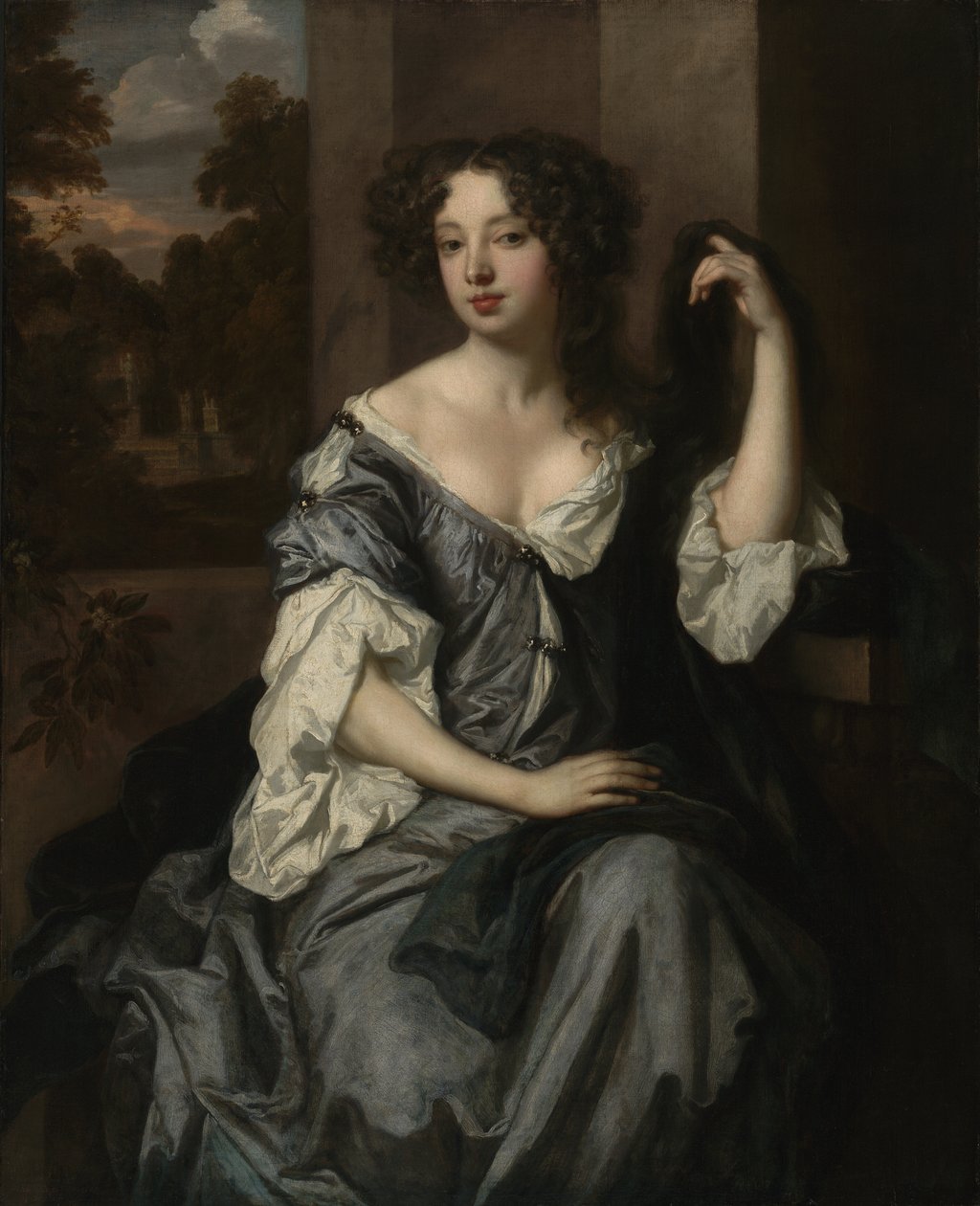 Portrét Louise de Keroualle, vévodkyně z Portsmouthu, c.1671-4 od Peter Lely