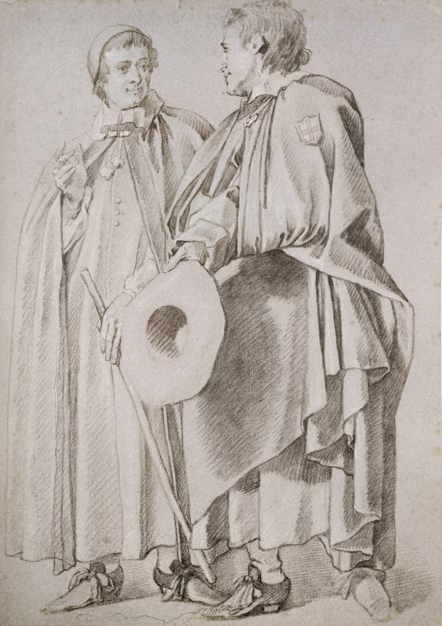 Dva chudí rytíři z Windsoru od Peter Lely