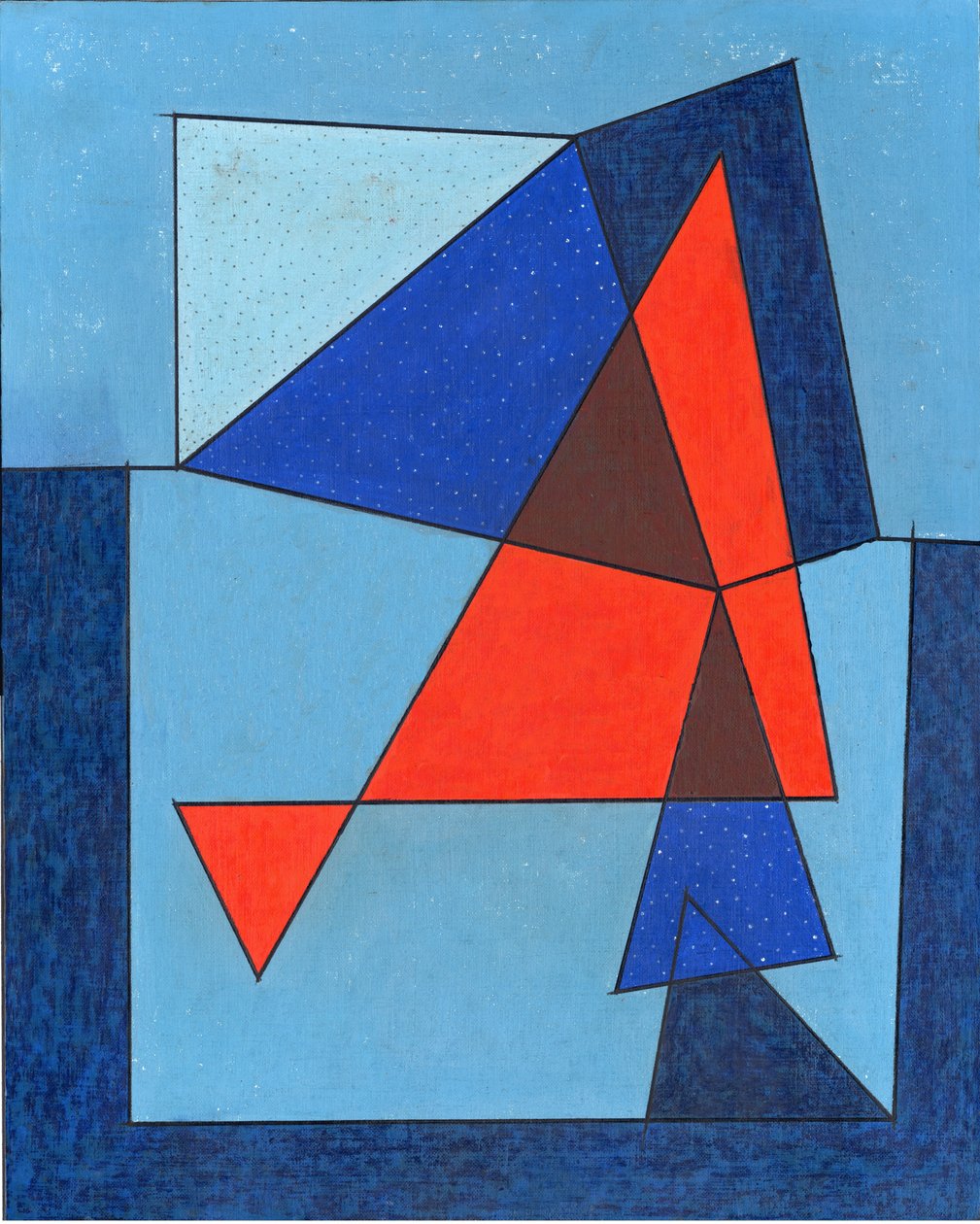 Fire Dance, 2008 (akryl na plátně) od Peter McClure