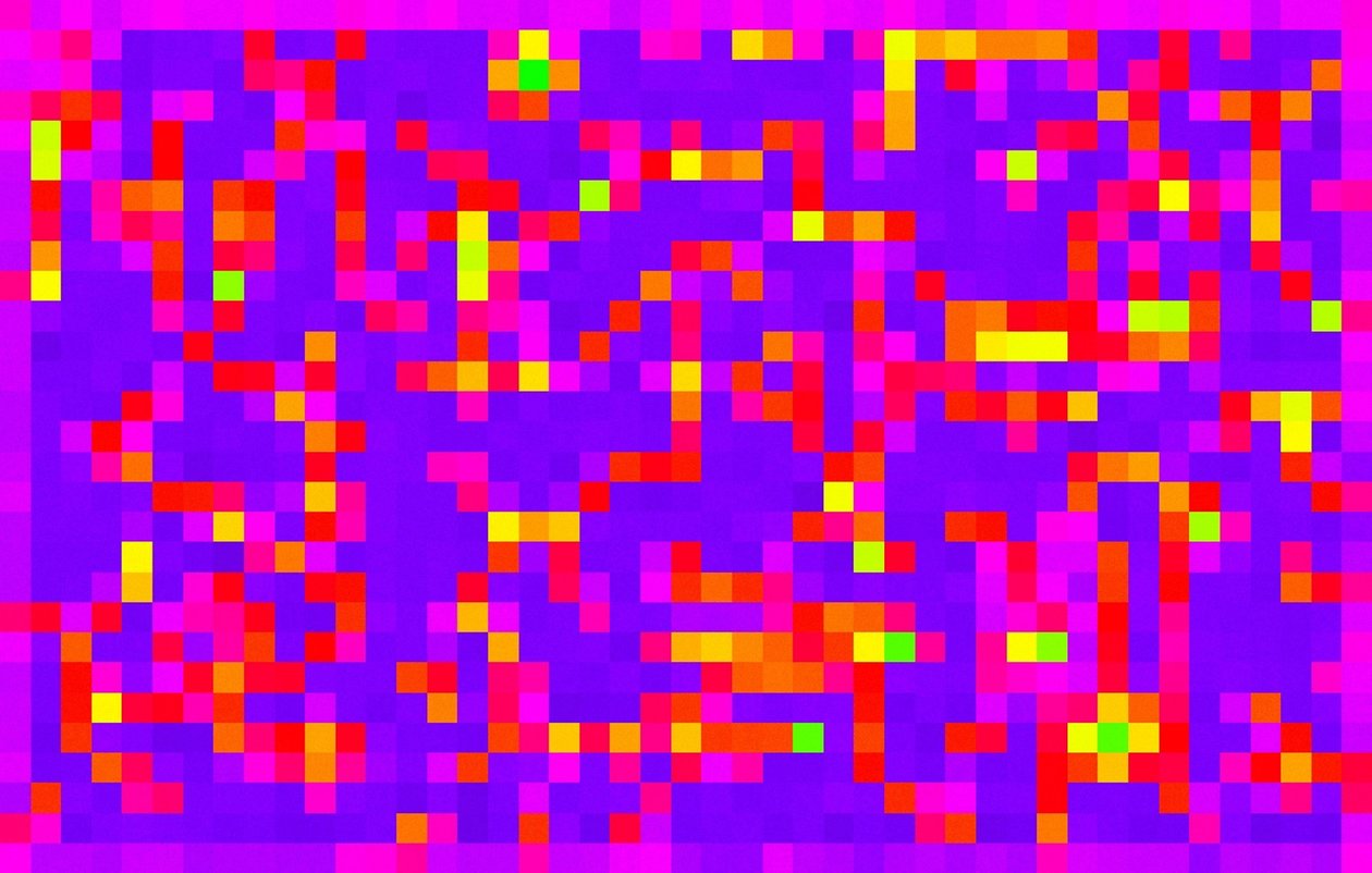 SQUARE FIXATION.2013, (digitální snímek) od Peter McClure