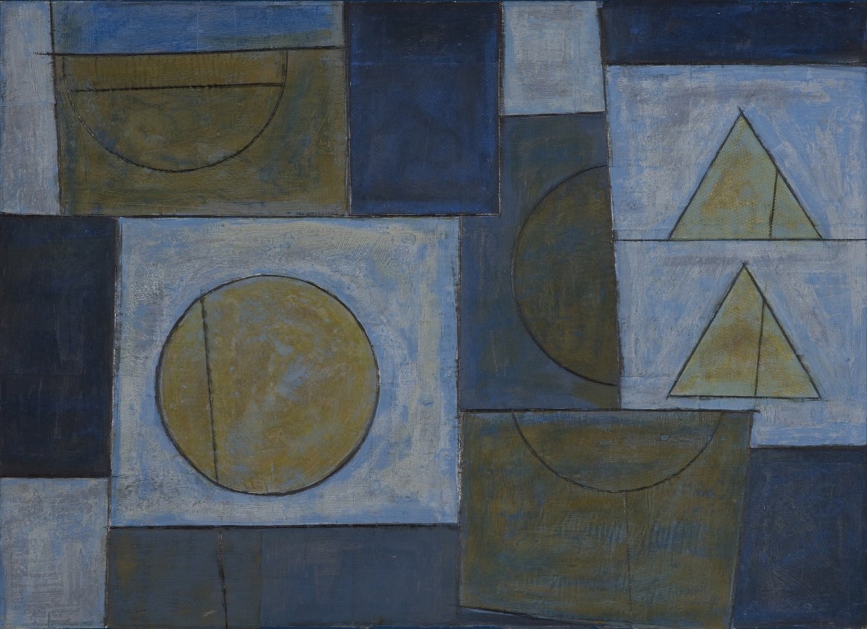 Uctio No.10 Lamorna, 2002 (koláž a akryl) od Peter McClure