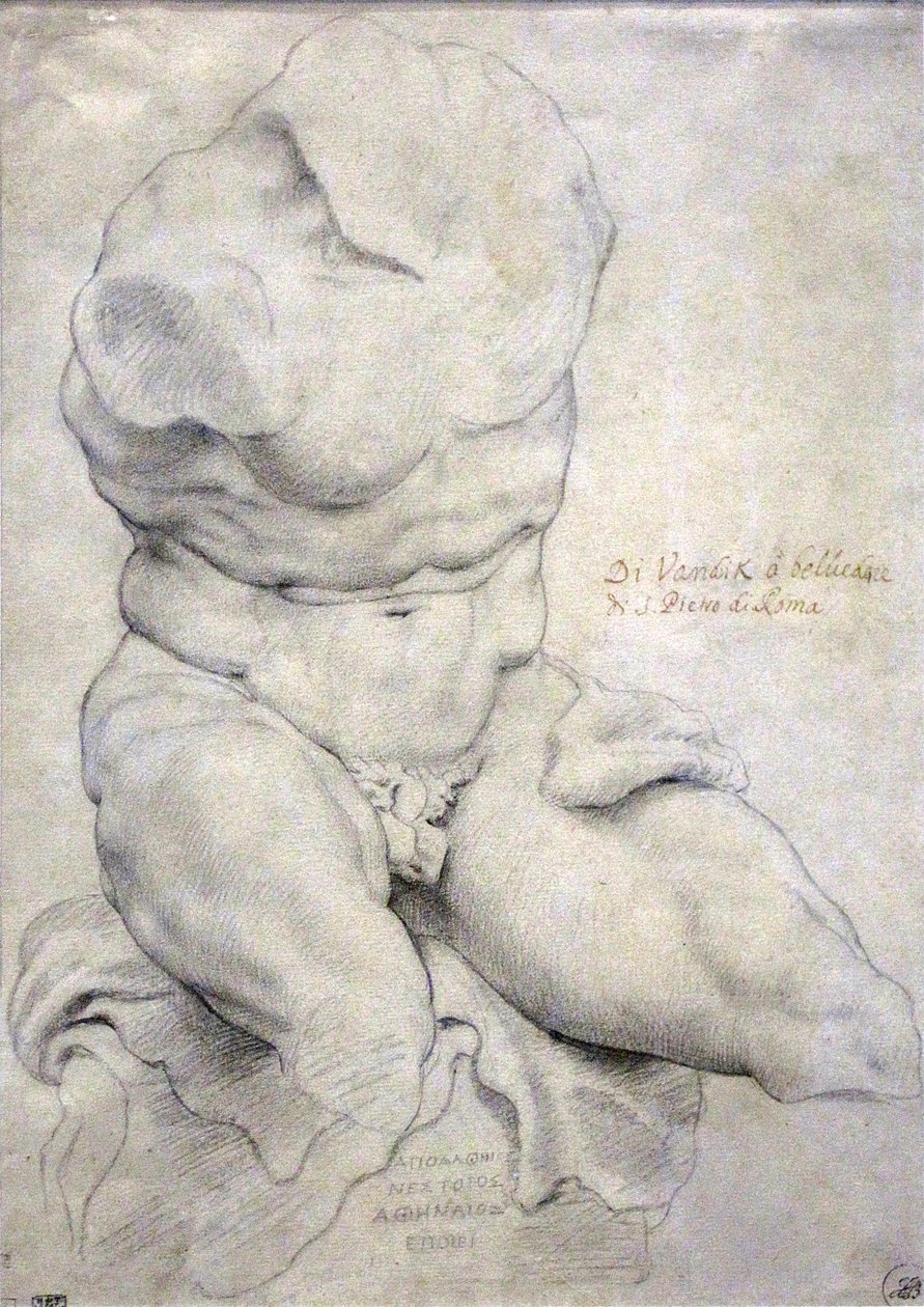 Torzo Belvedere od Peter Paul Rubens