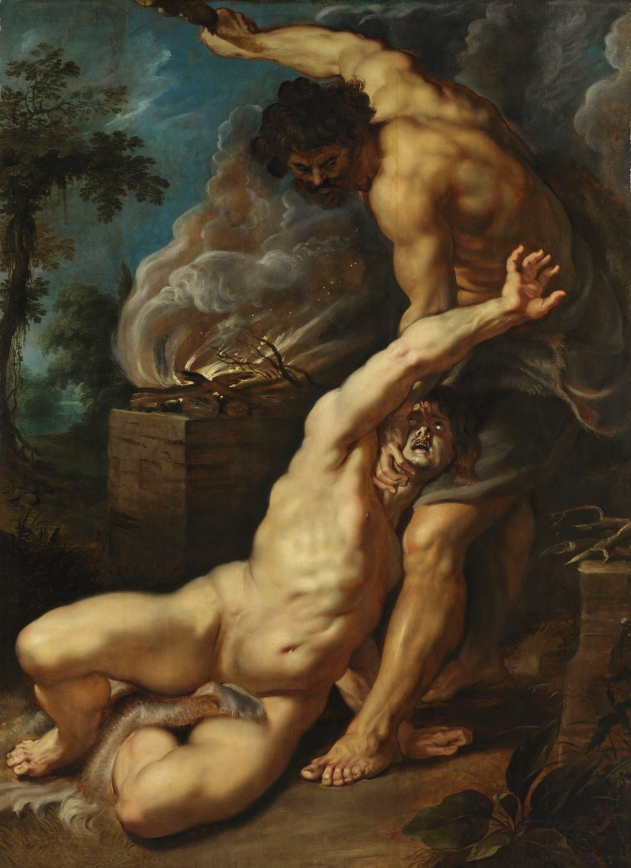 Kain zabil Ábela od Peter Paul Rubens