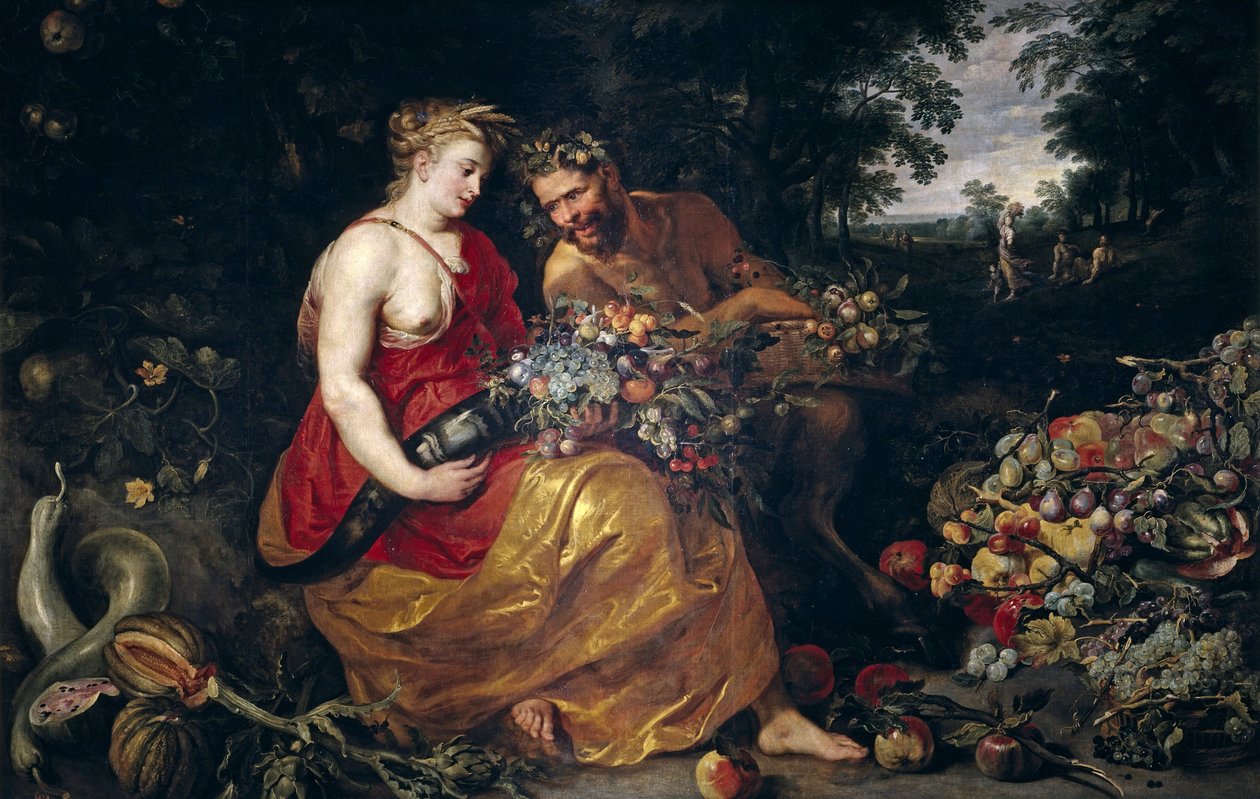 Ceres a Pan od Peter Paul Rubens