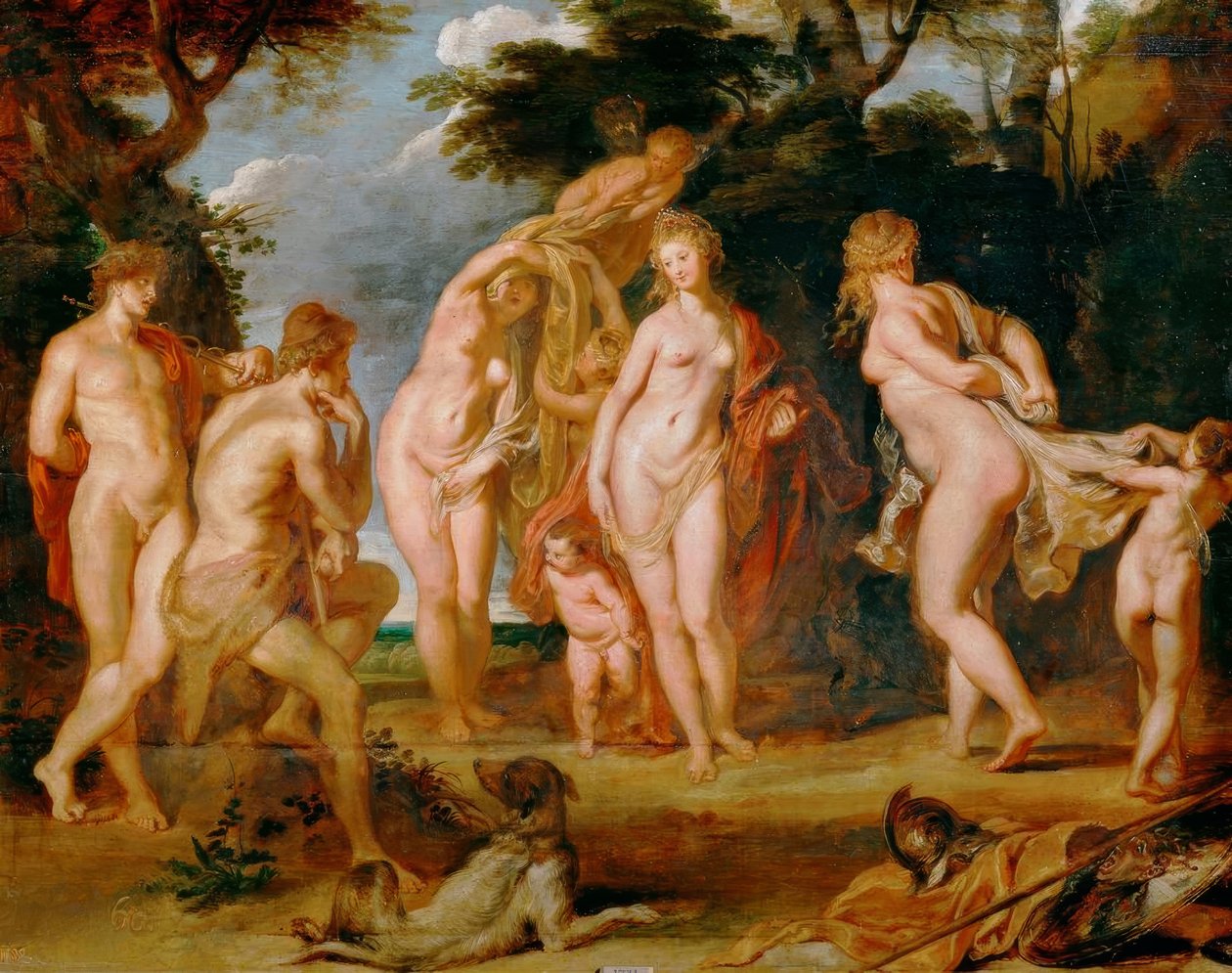 Rozsudek z Paříže od Peter Paul Rubens
