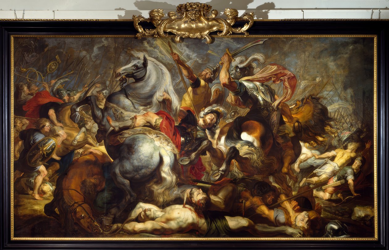 Decius Mus je smrtelně zraněn od Peter Paul Rubens