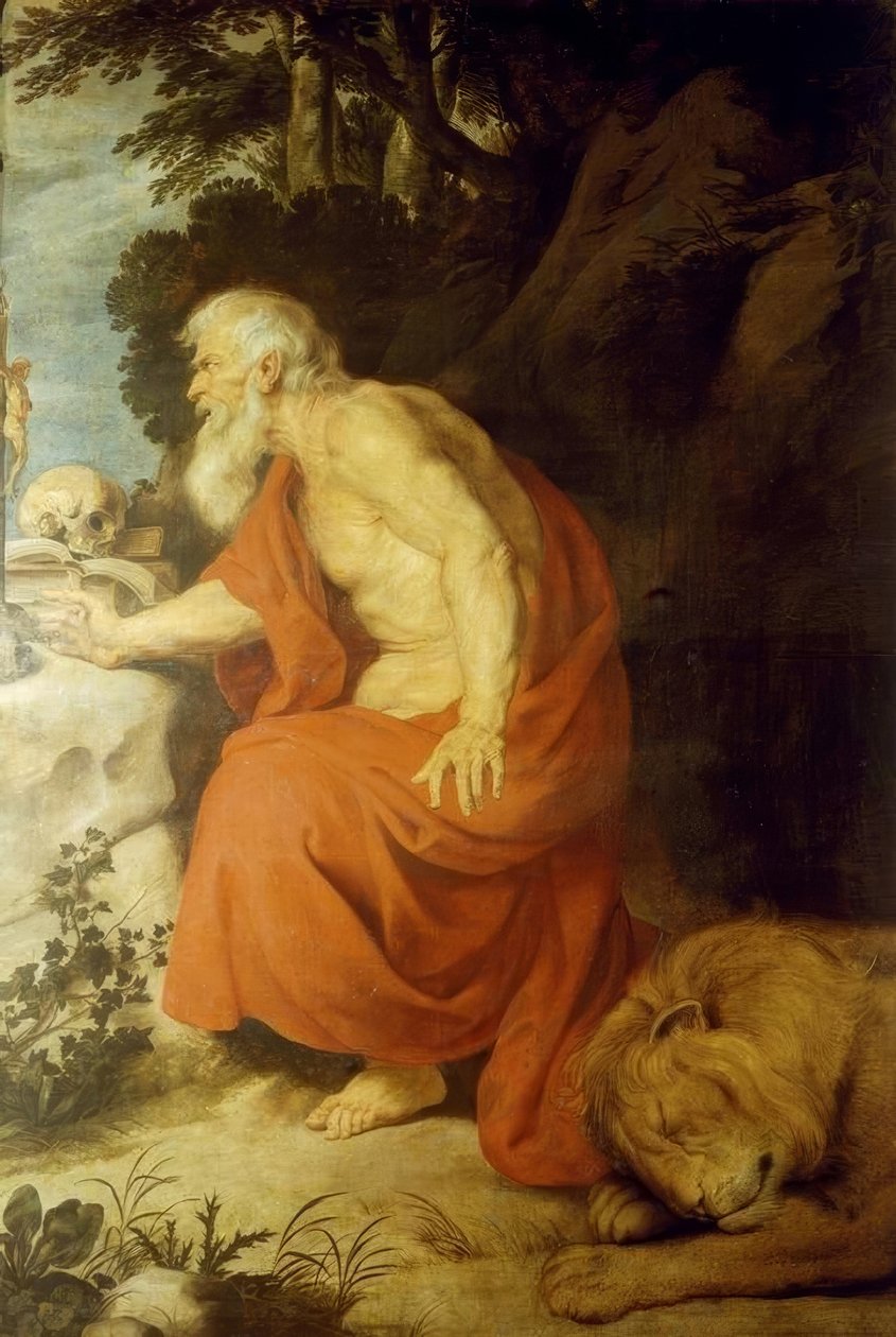 Svatý Jeroným od Peter Paul Rubens